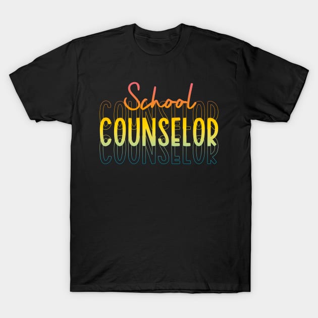 School Counselor T-Shirt by Xtian Dela ✅